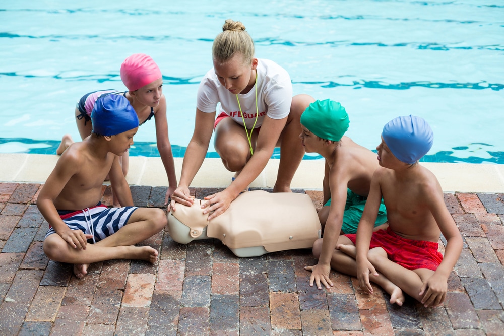 cpr swimming pool